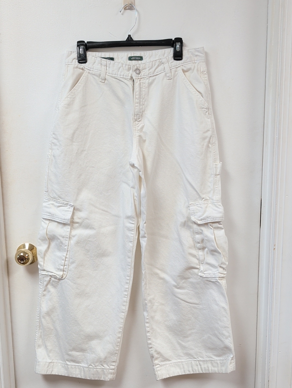 wild fable White Baggy Cargo Pants